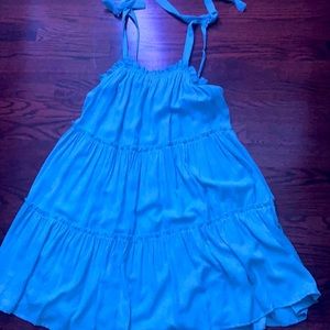 pacsun mini ruffled dress!